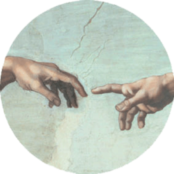 Michelangelo, Erschaffung Adams, 10