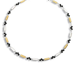 Onyx-Collier Destona, bicolor