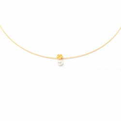 Fleuma Collier, goldplattiert