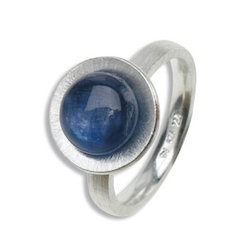 Kyanit-Ring Casena, silber, 13mm