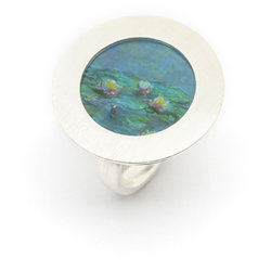 Artline Ring, Monet, silber
