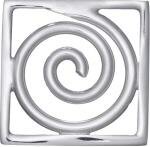 DUR vari Einleger Spiral, silber, square S