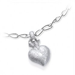 Heartbreaker Armband Herz/Krone silber