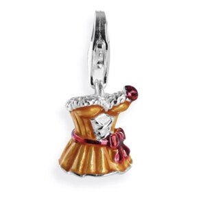 Heartbreaker Schmuck Charms Anhänger Dirndel, braun