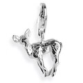 Heartbreaker Schmuck Charms Anhänger Bambi, silber