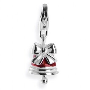 Heartbreaker Schmuck Charms Anhänger Glocke, rot