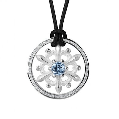 Heartbreaker Schmuck Kette snowflake, groß