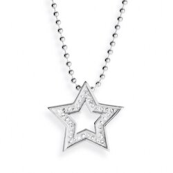 Heartbreaker Schmuck Kette Stars, silber, klein