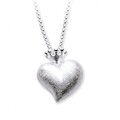 Heartbreaker Kette Herz/Krone silber, M