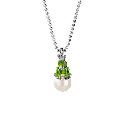 Heartbreaker Schmuck Kette green froggy, Perle, S