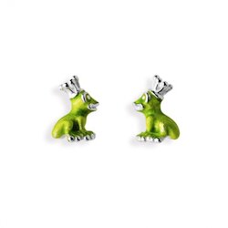 Heartbreaker Schmuck Ohrstecker green froggy