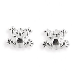 Heartbreaker Schmuck Ohrstecker Froggy, silber