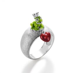 Heartbreaker Schmuck Ring green froggy