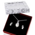 Heartbreaker Schmuck: Froggy-Set Kette/Ohrstecker