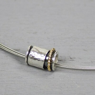 Jéh Jewels Anhänger Tonno, silber/oxydiert/goldfilled
