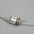 Jéh Jewels Anhänger Tonno, silber/oxydiert/goldfilled