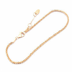 Jilu Jewelry Armband Shining Glitter, Silber vergoldet 18kt Roségold