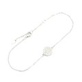 Jilu Jewelry Armband Shining Coin, Silber vergoldet 18kt Weißgold