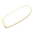 Jilu Jewelry Armband Twins, Silber vergoldet 18kt Gelbgold