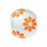 Lovelinks Bead Orange Aster/Aster, Silber/Emaille, orange