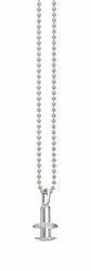 Lovelinks Collier silber, schlicht, 45cm
