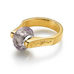 Lovelinks Ring vergoldet (ohne Bead)