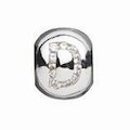 Bead D mit Zirkonia 