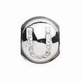 Bead U mit Zirkonia 