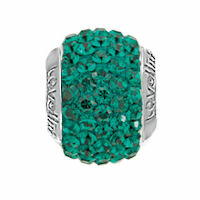 Lovelinks Kristall pavé grün