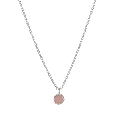 kette kleiner runder anhaenger pink opal muja juma © muja juma