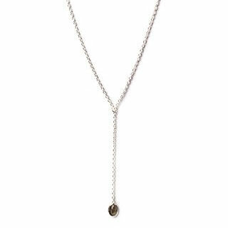 Muja Juma Y-Kette Labradorit, silber