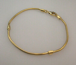 Vergoldetes Silberarmband, 