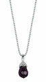 Petite Schmuck Kette sy. Amethyst, 50cm