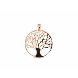 Quinn Anhänger Lebensbaum/tree of life, roségold