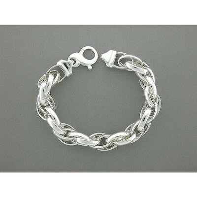 Quinn Schmuck Armband Twist, silber