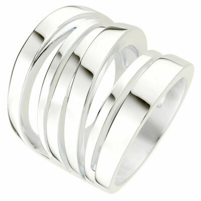 Quinn Schmuck Ring Wickeloptik, breit