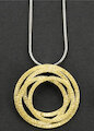 sim Schmuck Kette Swirl L, gold