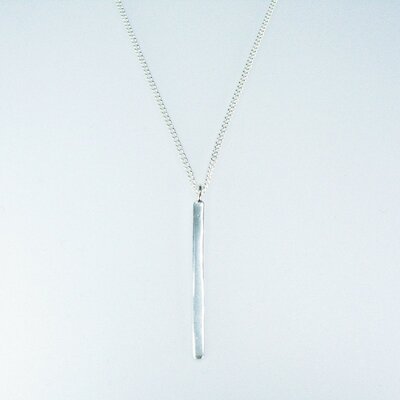 Unik Collection Kette Stäbchen, Silber