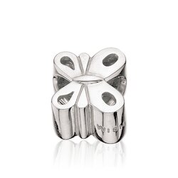 Wish Bead Schmetterling, silber