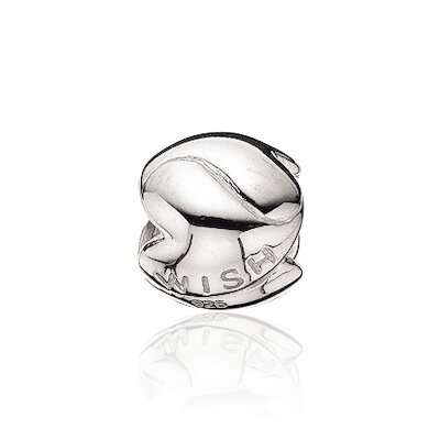 Wish Bead Herzen, silber