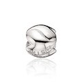 Wish Bead Herzen, silber
